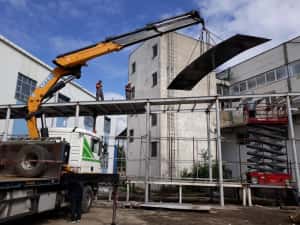 Transport .Macara.camion.platrorma.hiab — miniatura 8