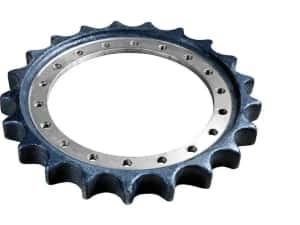 sprocket itr ur090z519 excavator komatsu hitachi kobelco + piese — miniatura 2
