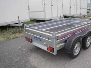Remorca  750 kg Repo,cu prelata,Dublu AX,Noua — miniatura 9