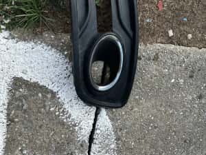Grilă proiector stânga renault megane 3.cod:261A32193.R..