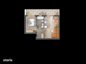 Apartament 1 cameră cu balcon, nou 2025 — miniatura 6