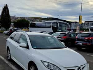 Mazda 6 ATENȚIE 186.000 km REALI, Alb Perlat, Bose, Încălzire scaune 163CP — miniatura 3