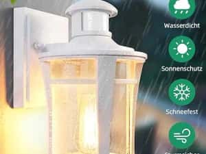 Lampă de exterior Lamomo cu senzor de mișcare, 3 moduri — miniatura 5