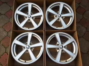 jante aliaj 17; 5x112;  Skoda Kodiaq, Karoq, Superb, Octavia Scout — miniatura 9