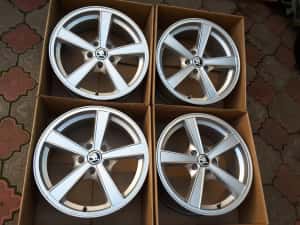 jante aliaj 17; 5x112;  Skoda Kodiaq, Karoq, Superb, Octavia Scout — miniatura 10