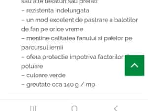 PRELATA  BALOTI Speciala tip Pasla Verde/ Diferite dimensiuni! — miniatura 9
