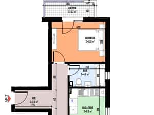 Apartamente cu 2 camere in bloc nou de vanzare in Bragadiu — miniatura 6