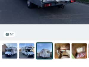 Autorulota ford transit 2.5diesel 3800€ — miniatura 7