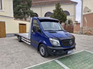 Mercedes Sprinter 319 3.0 V6 Platforma auto Euro 6 Autoplatforma nu IVECO daily — miniatura 3