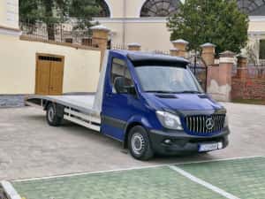 Mercedes Sprinter 319 3.0 V6 Platforma auto Euro 6 Autoplatforma nu IVECO daily — miniatura 6