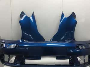 Bara & Aripa Fata Dreapta+Stanga VW Golf 5/V Plus 05-09 LD5Q Albastru — miniatura 3