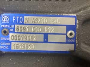 Arborele de transmisie DAF AS 12AS2330 TD pentru camion DAF CF85 — miniatura 4