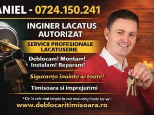 Lacatus Deblocari Usi Timisoara Rapid Fara Distrugere — miniatura 3