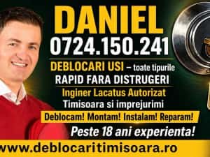 Lacatus Deblocari Usi Timisoara Rapid Fara Distrugere — miniatura 10