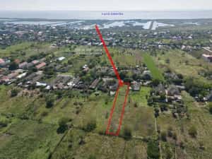 Teren Intravilan Jurilovca 1.030 mp la 900m de Portul Nou (Ideal Turism / Casă Vacanță)