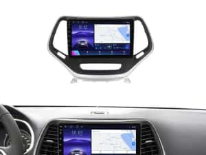 Navigatie Android 14 JEEP CHEROKEE 2014 -18 1/8 Gb Waze CarPlay CAMERA — miniatura 5