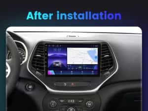 Navigatie Android 14 JEEP CHEROKEE 2014 -18 1/8 Gb Waze CarPlay CAMERA — miniatura 8