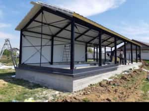 Construim hale, case si spatii comerciale, structuri metalice la cheie