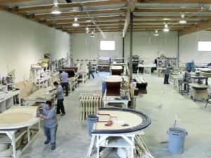 Mese de poker - intrare de dealer, racetrack marmura (CT) — miniatura 8