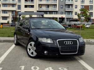 Audi A3 2.0 Tdi BMM TRANSPORT LA DOMICILIU Navi/Piele crem/Panorama Recent adusa din Germania — miniatura 3