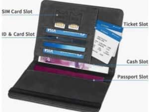 Suport pasaport/acte cu protectie RFID — miniatura 8