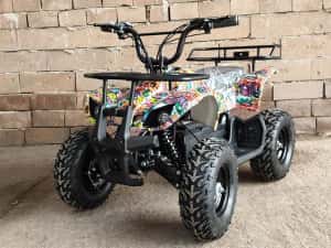 Atv Quad adus din Germania pentru copii cu motor electric de 1000w — miniatura 1