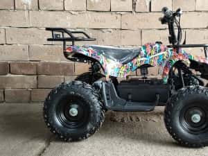 Atv Quad adus din Germania pentru copii cu motor electric de 1000w — miniatura 2