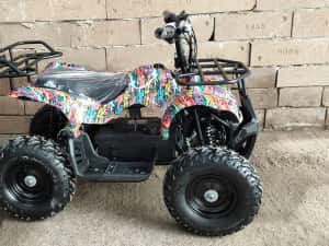 Atv Quad adus din Germania pentru copii cu motor electric de 1000w — miniatura 4
