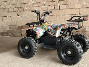 Atv Quad adus din Germania pentru copii cu motor electric de 1000w — miniatura 6