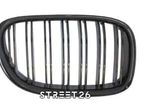 Grile Centrale BMW Seria 7 F01 F02 F03 F04 (2008-2015) Negru Lucios — miniatura 3