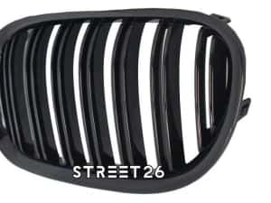 Grile Centrale BMW Seria 7 F01 F02 F03 F04 (2008-2015) Negru Lucios — miniatura 4