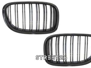 Grile Centrale BMW Seria 7 F01 F02 F03 F04 (2008-2015) Negru Lucios — miniatura 10