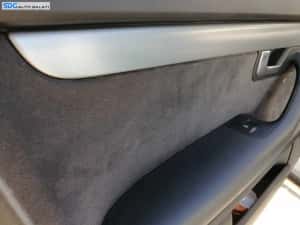 Panou Tapiterie Fata Interioara Piele Intoarsa Neagra Usa Portiera Stanga Fata Volan Dreapta Audi A4 B7 2005 - 2008 — miniatura 3