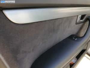 Panou Tapiterie Fata Interioara Piele Intoarsa Neagra Usa Portiera Stanga Fata Volan Dreapta Audi A4 B7 2005 - 2008 — miniatura 6