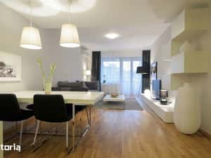 Apart. 4 camere 140mp | 3 Bai | 2 balcoane | Băneasa | Mobilat Modern — miniatura 5
