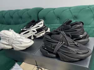 Adidasi Balmain Unicorn piele naturala Premium Full Box — miniatura 6