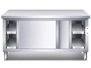 Dulap suspendat din inox cu usi glisante noi cu factura si transport G — miniatura 4