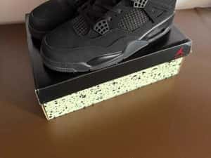 #REDUCERE#Nike Air Jordan 4 Black Cat - Verificare Colet — miniatura 6