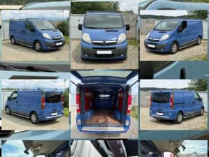 Renault Trafic  / Opel Vivaro / Nissan Primastar - 3 Locuri + Marfa - A/C - — miniatura 4