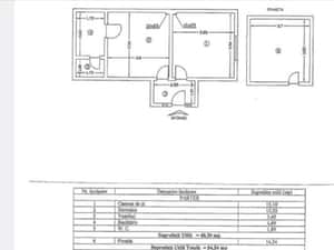 Apartament Gara de Nord curte comuna — miniatura 2