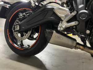 Triumph Trident 660 - Revizie la Triumph Bucuresti - Cu Accesorii — miniatura 7