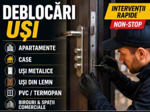 Deblocări Uși București & Ilfov NON-STOP | Lăcătuș | Reparații Yale — miniatura 2