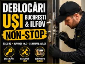 Deblocări Uși București & Ilfov NON-STOP | Lăcătuș | Reparații Yale — miniatura 3
