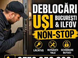 Deblocări Uși București & Ilfov NON-STOP | Lăcătuș | Reparații Yale — miniatura 4