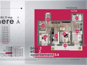 Apartament 3 camere/etaj 2/92mp utili/Valletta Towers/Craiova — miniatura 4