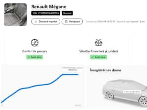 Vand 2 Renault Megane 4 km certificati — miniatura 2