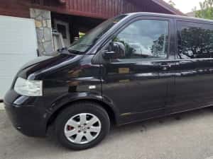 Vw T5 Multivan, 2.5 diesel, vopsea originala fără rugina,cu webasto — miniatura 2