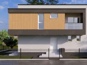 [STRADA RASARITULUI-LEORDENI] Vila individuală - 4 camere - 3 bai — miniatura 2