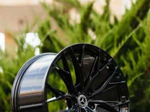 jante 20 mercedes r20 glossy black — miniatura 9
