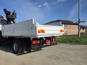 Man 7,5t -basculabil  cu macara Hiab 060 — miniatura 4